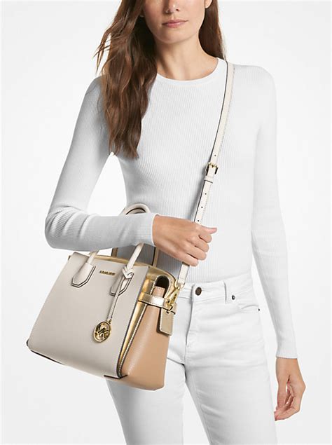 michael kors mercer all in one satchel|Michael Kors mercer belted satchel.